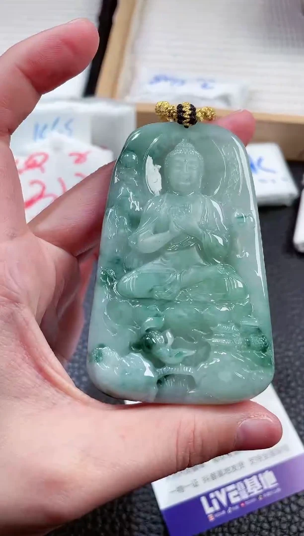 【闪购商品】翡翠颈饰未镶嵌00000776大日