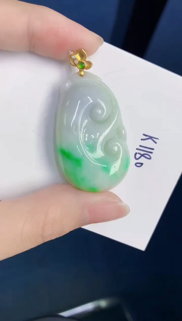 颈饰未镶嵌翡翠天然翡翠缅甸A货