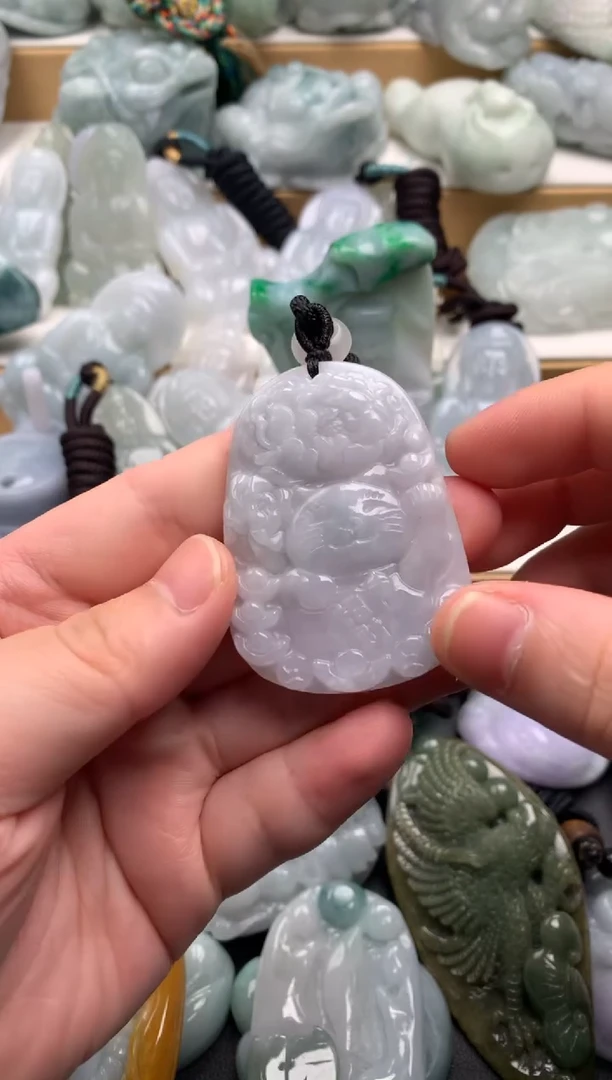 吊坠(不含链)未镶嵌翡翠1