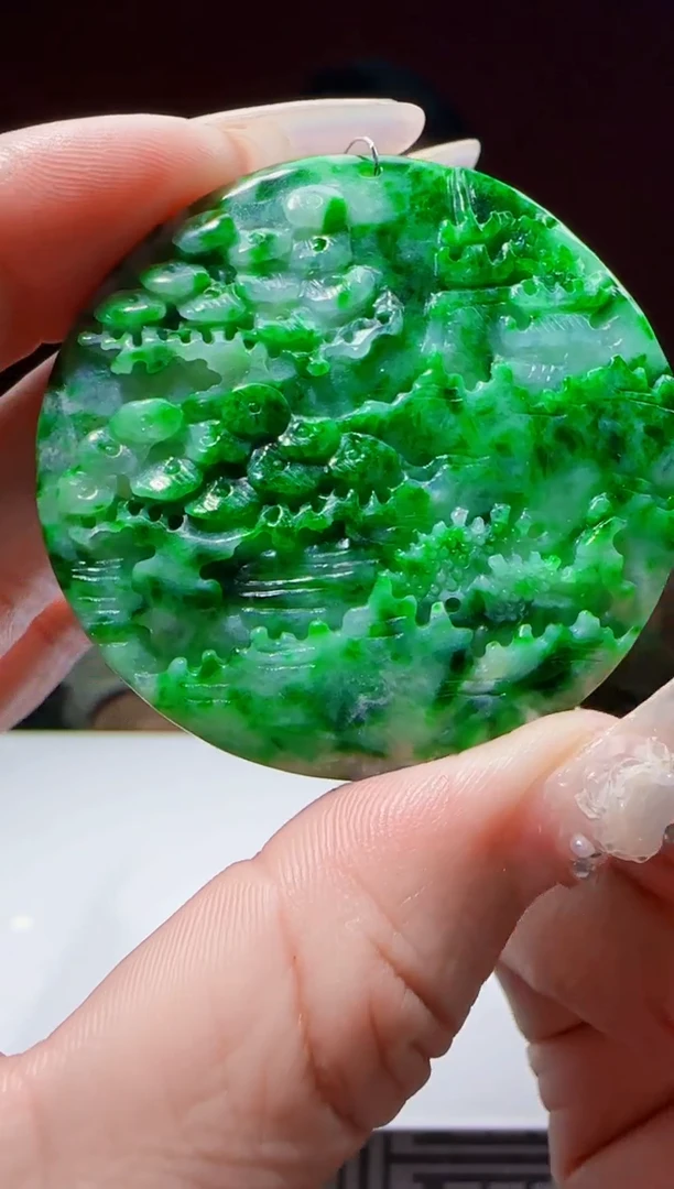 未镶嵌定制翡翠Q02422翡翠多样性发一