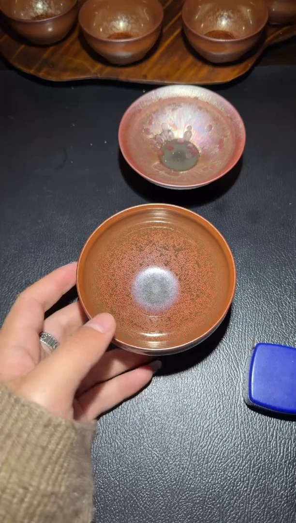 茶盏陈远福红梅盏81