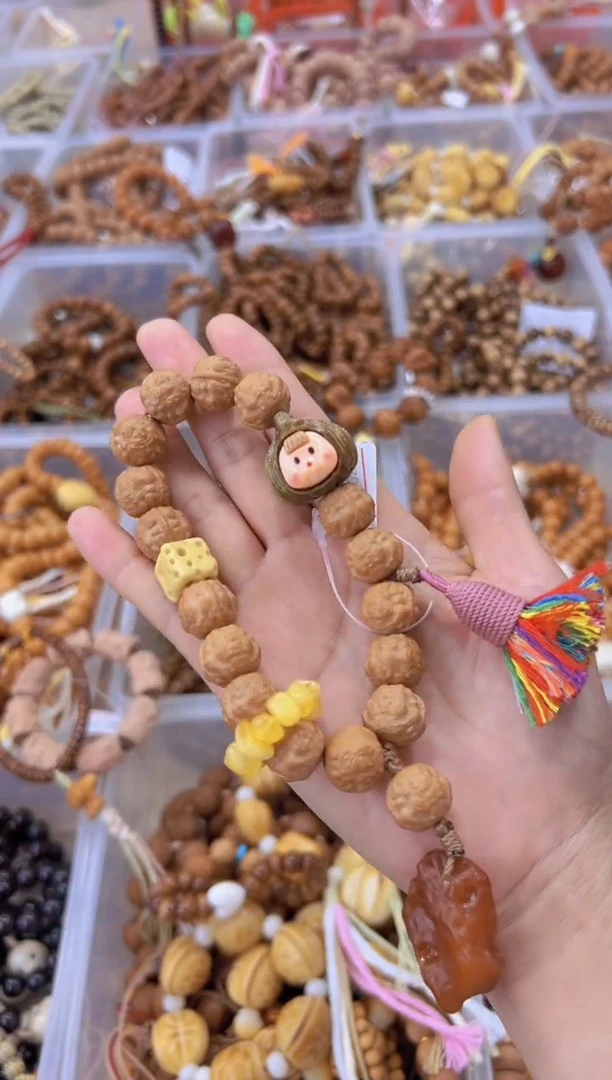 猴头核桃手串卡15精品猴头禅王设计款手持