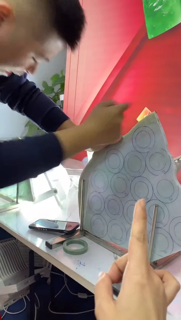 未镶嵌手镯定制翡翠海***月翡手镯5