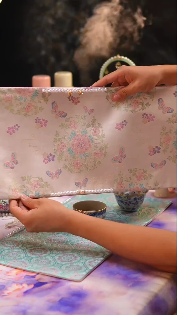 033茶席茶席50x25cm