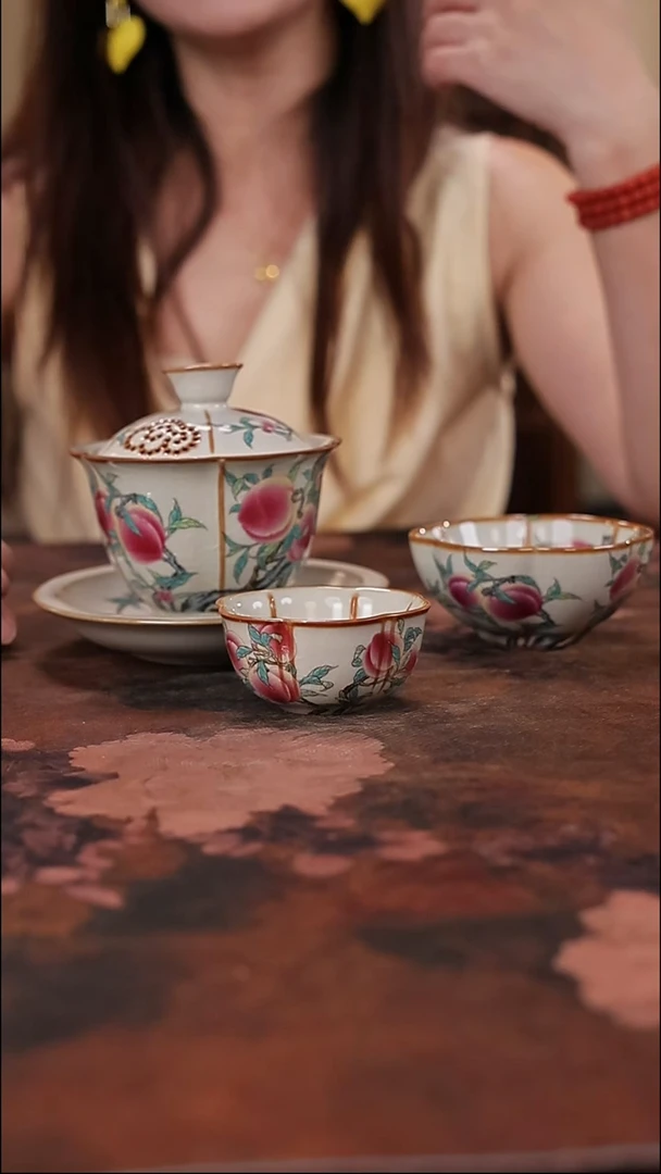 陶瓷茶具（无礼盒）@@A8764