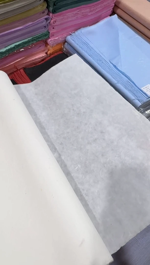 纯手工45*138cm50张楮皮白云龙半生熟