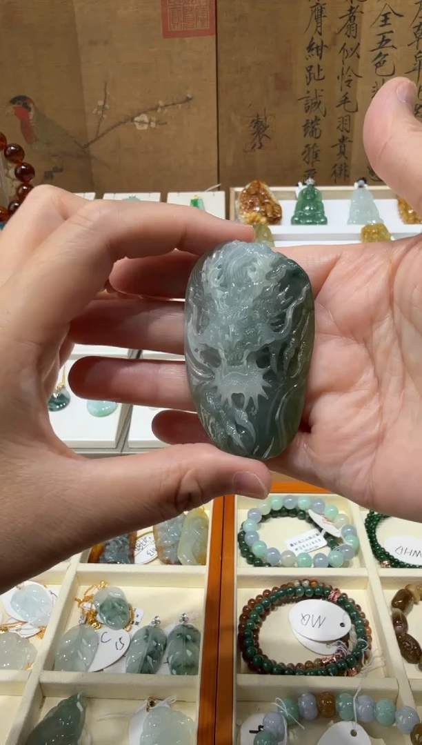未镶嵌挂件翡翠A货翡翠多样性孤品