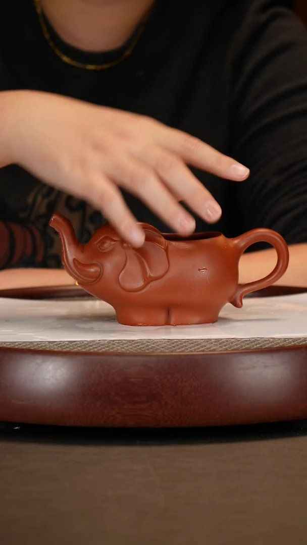 【闪购商品】紫砂茶壶大象公道杯