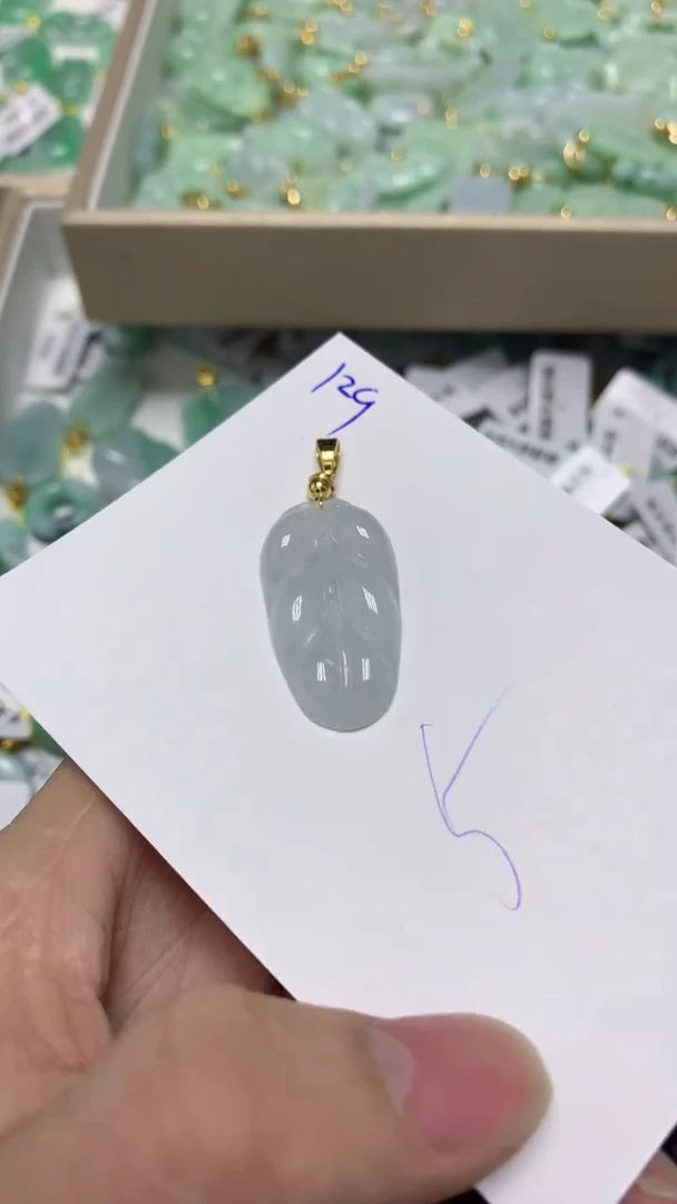 颈饰未镶嵌翡翠缅甸A货翡翠