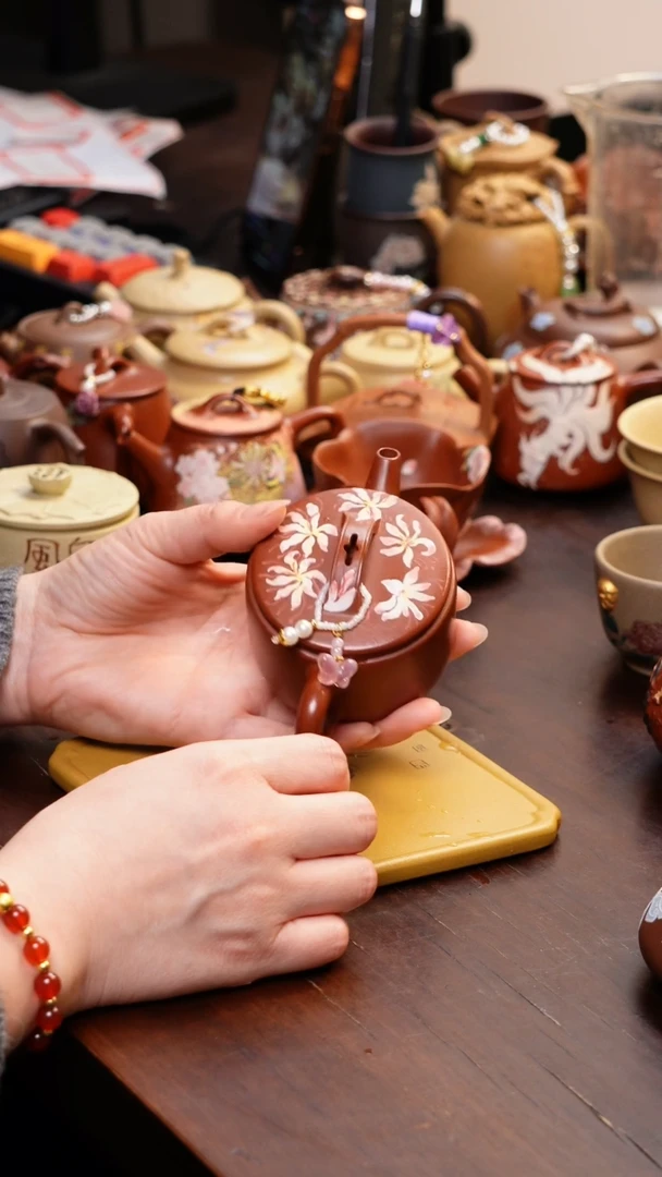 【闪购商品】原矿紫砂壶手工朱妮杯子