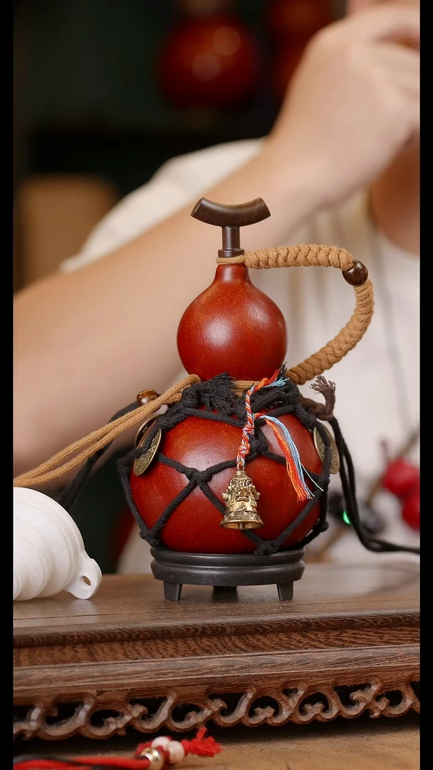 42号精品天然大漆酒葫芦一物一拍~