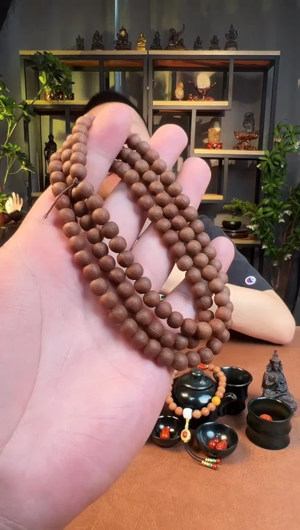 手串五线菩提7+108金五线