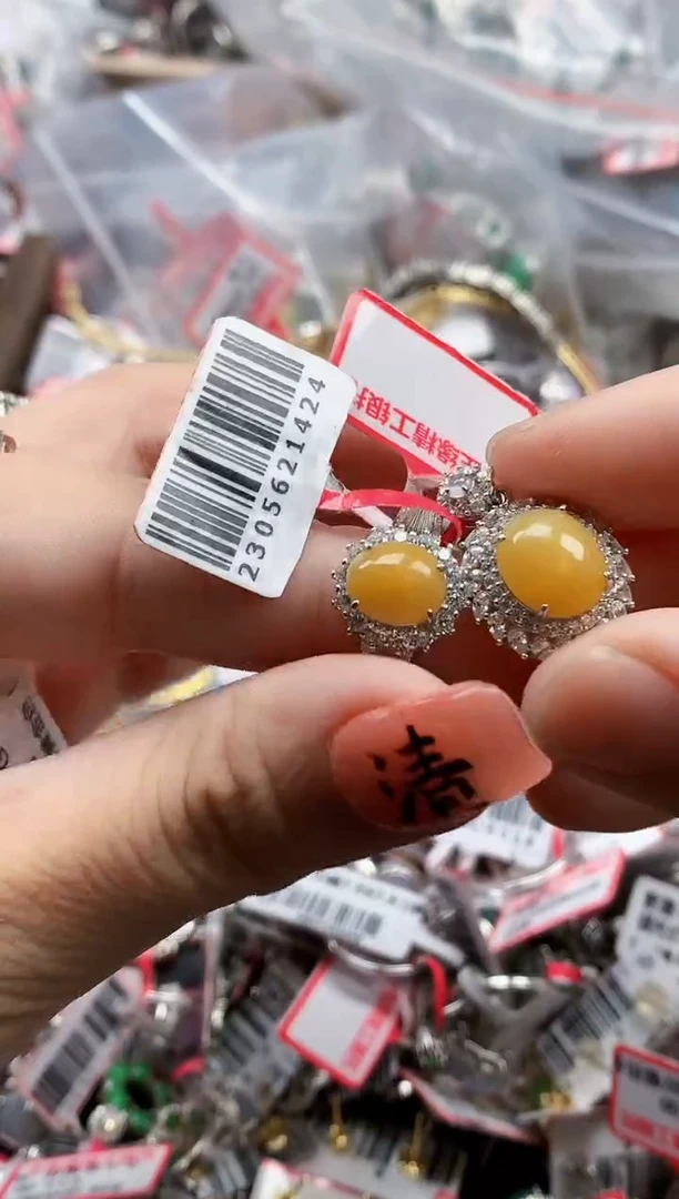 银S925镶嵌戒指翡翠天然A货缅甸翡翠