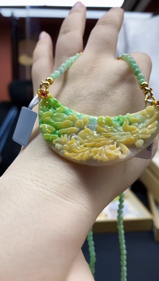 颈饰未镶嵌翡翠翡翠吊坠