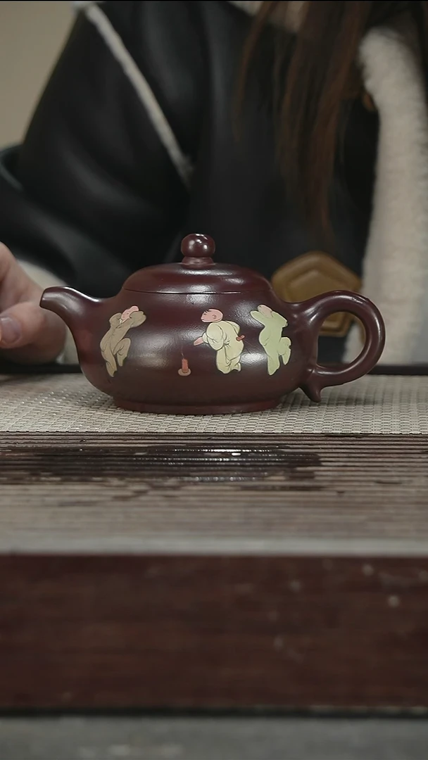茶壶紫砂24号冯圆秀，320CC