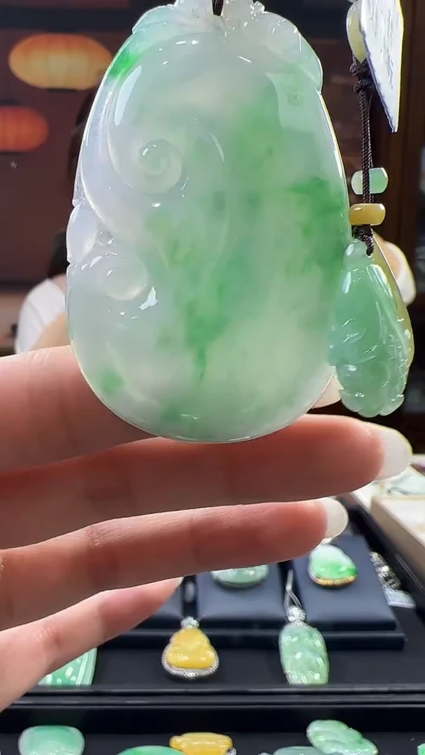 未镶嵌挂件翡翠如意