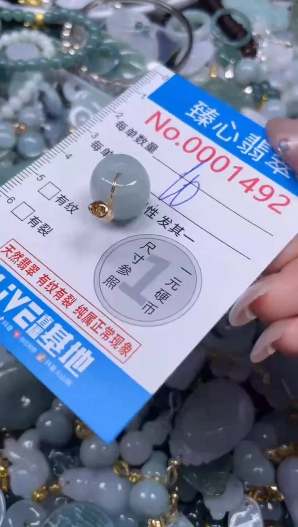 颈饰未镶嵌翡翠1492