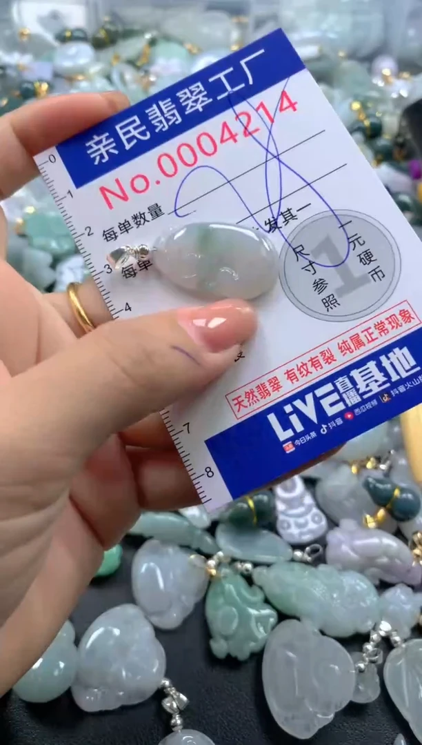 颈饰未镶嵌翡翠4214