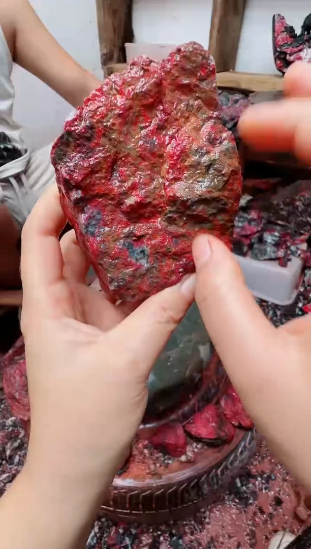 天然辰砂朱砂原矿石52