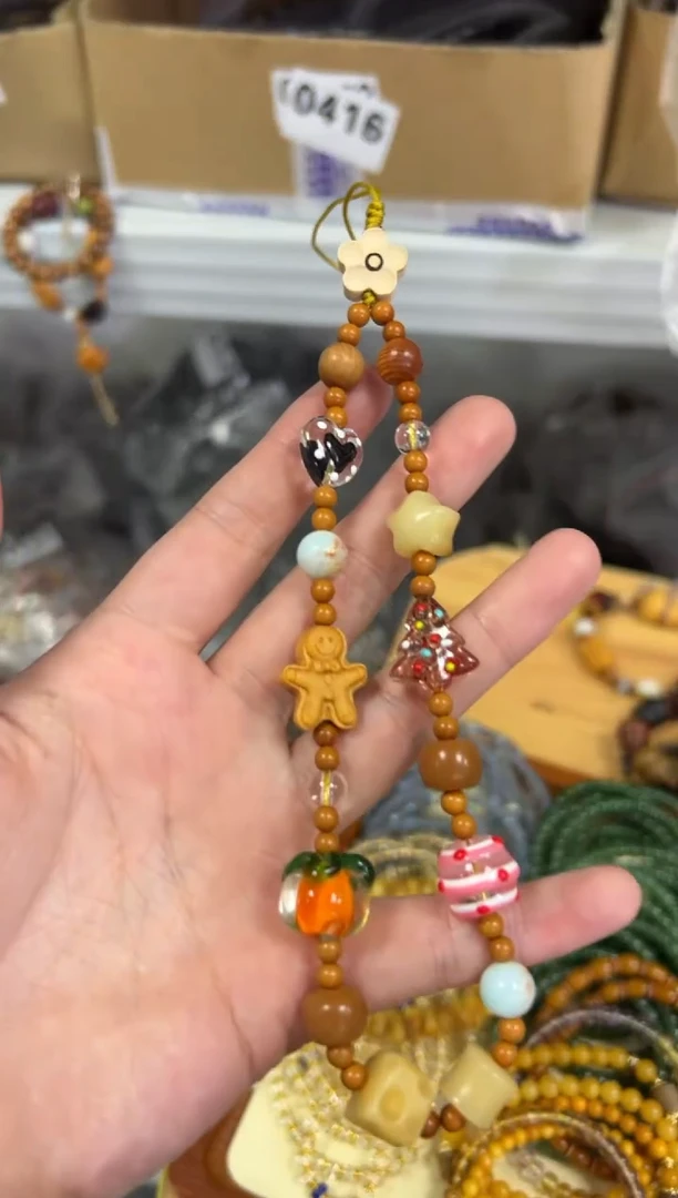 【闪购商品】橄榄核手串橄榄核圣诞多宝款挂件[1145]