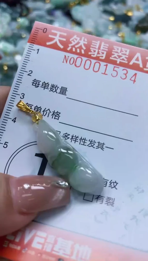 翡翠未镶嵌颈饰闪购0001534