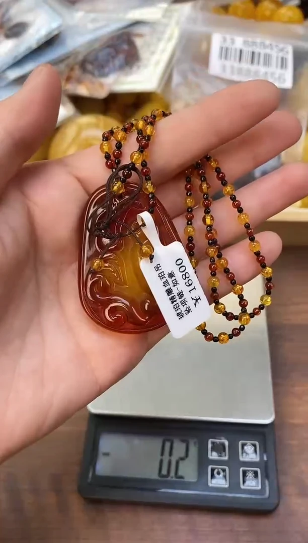 裸石琥珀未镶嵌天然琥珀蜜蜡