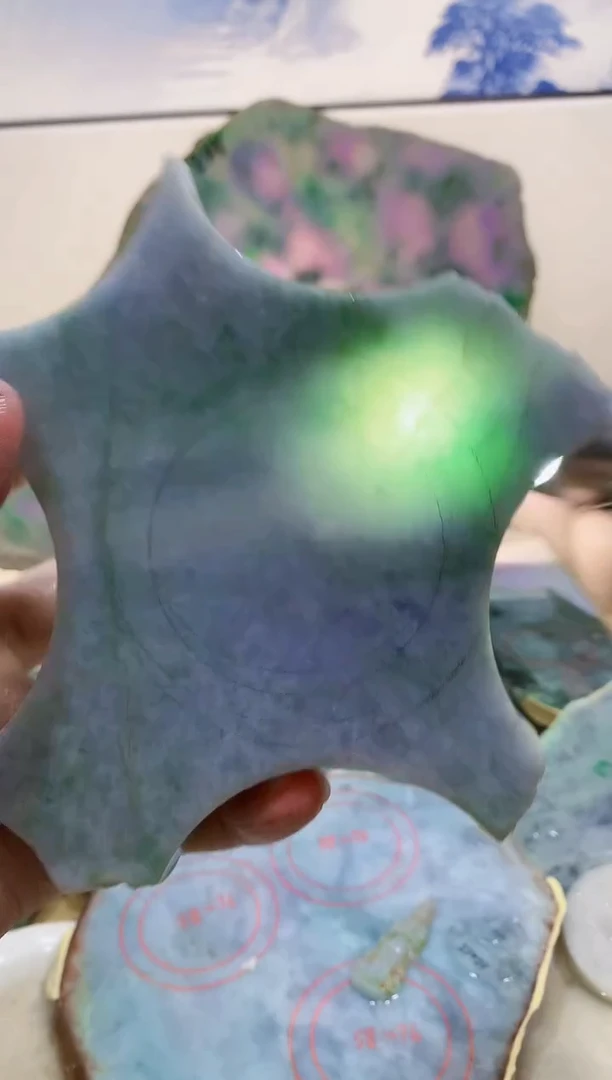 裸石翡翠0蒙0翡翠珠宝452