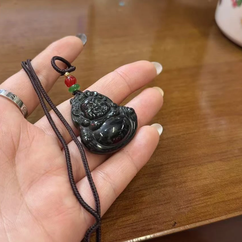 墨碧佛公颈饰吊坠多样发一