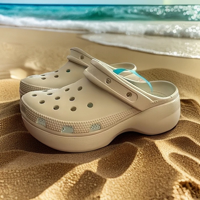 云云朵朵（增高4.1cm） 洞洞鞋