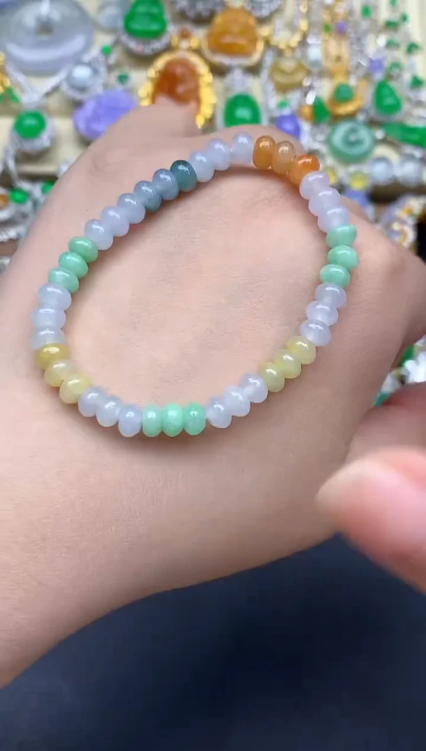 未镶嵌手链翡翠24-春日珠宝