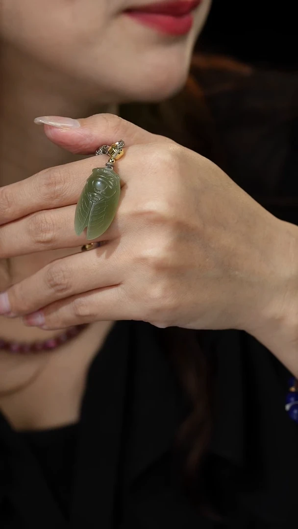 和田玉未镶嵌吊坠(不含链)X74（多样性发一件）