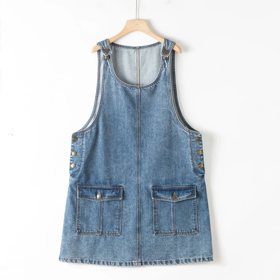 【TT原创·大牛系列】2025夏季设计师原创系列“TT家牛仔背心裙“