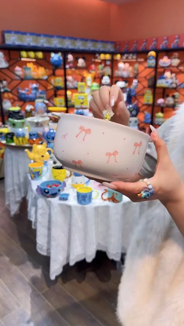 瓷片@@可爱手工制作陶瓷杯杯