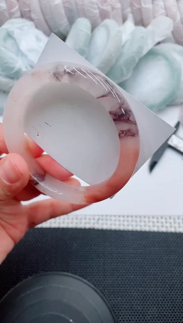 未镶嵌手镯石英质玉104-58-59