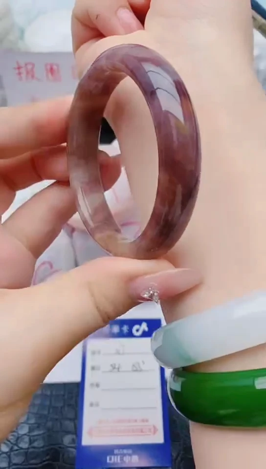 石英质玉手镯未镶嵌z17+54-55