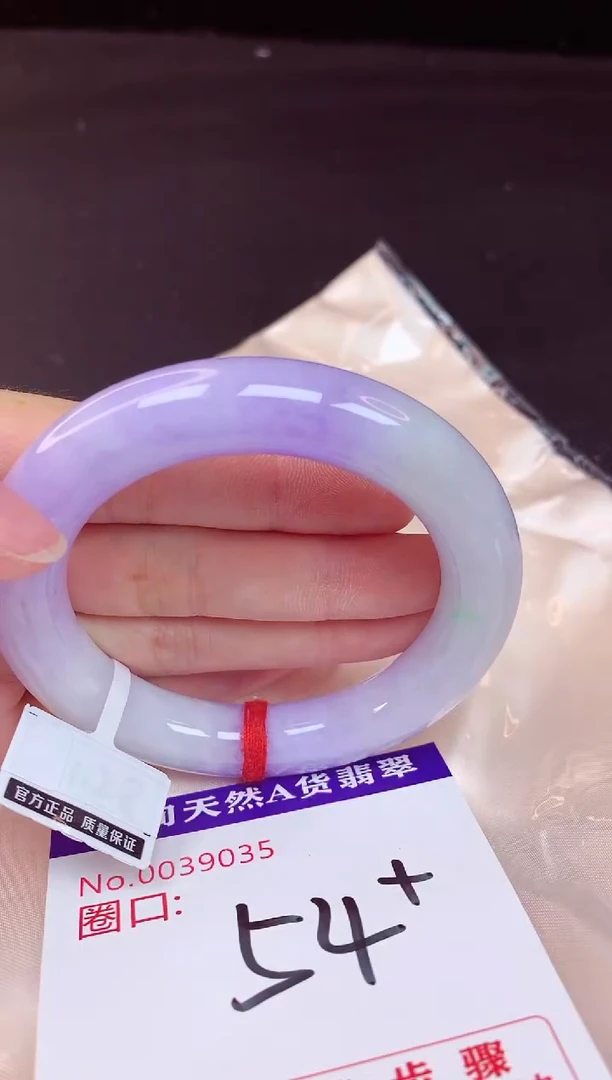 未镶嵌手镯翡翠54（48小时鉴赏期 ）