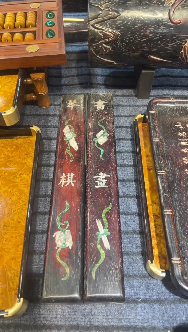 木紫檀木镇尺000