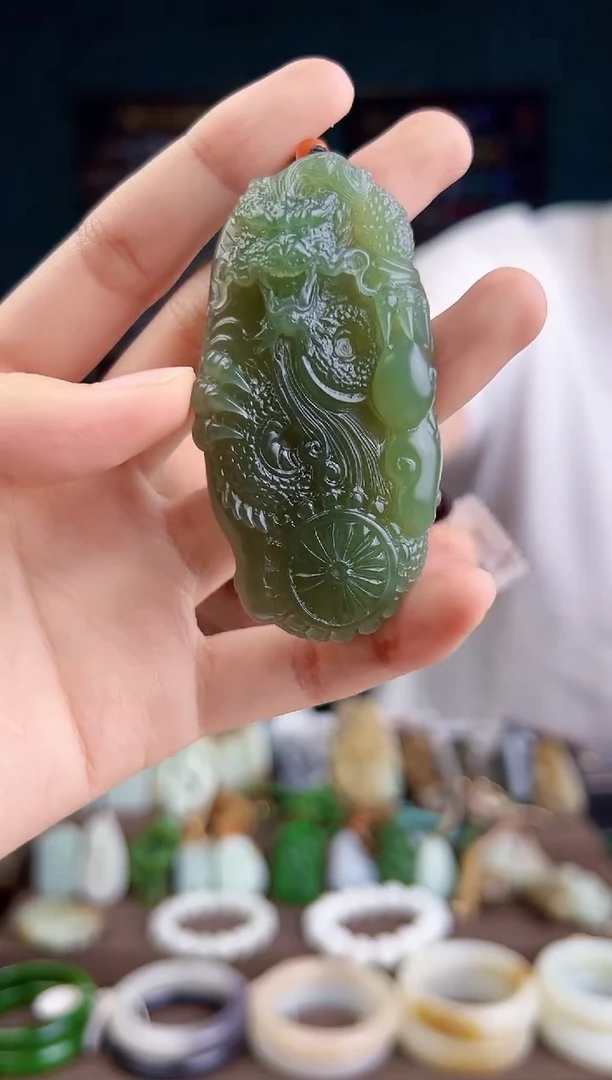 和田玉未镶嵌颈饰多样性发货 拍一单发一个