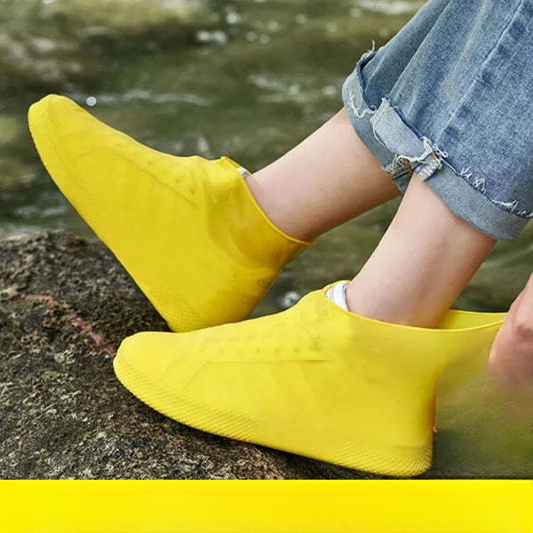 【9·9元2双】防水鞋套乳胶防滑雨鞋套防滑加厚耐磨户外男女雨靴套