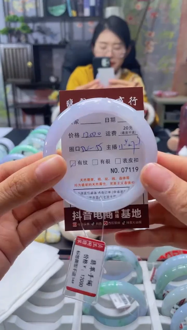 未镶嵌手镯翡翠7119****