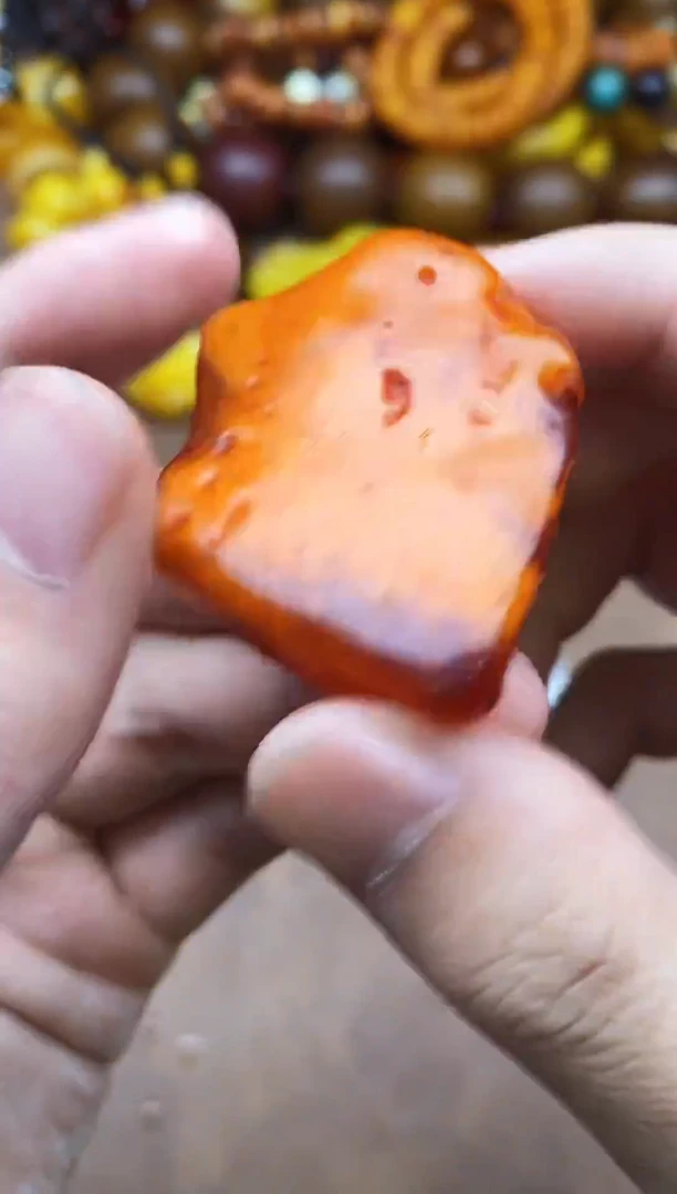 非金属无明*俄罗斯特色磨砂橘皮珠串多样性发货
