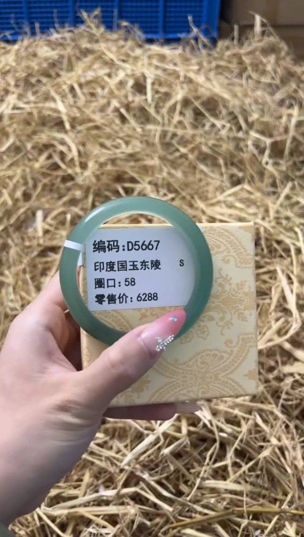 未镶嵌手镯石英质玉D5667