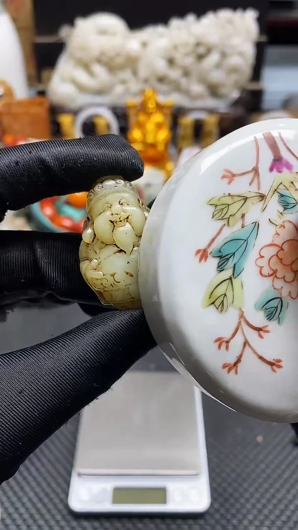 【闪购商品】瓷片瓷片瓷器 摆件1个