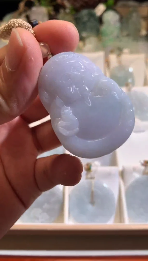 翡翠未镶嵌颈饰5/13/101