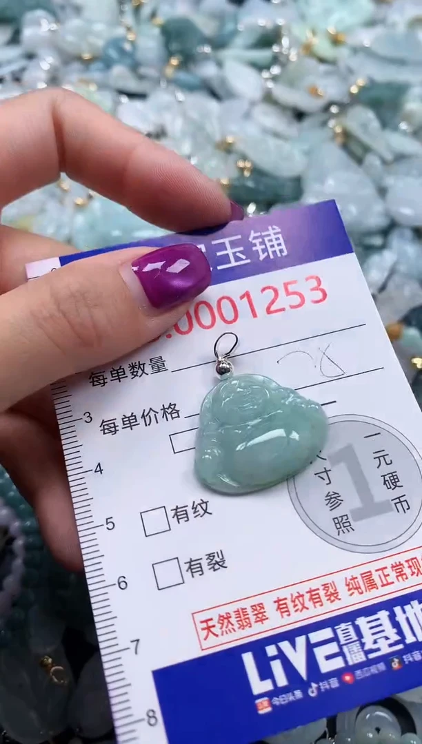 颈饰未镶嵌翡翠1253