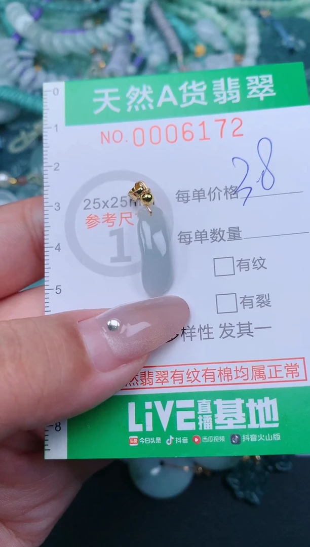 翡翠未镶嵌颈饰.0006172