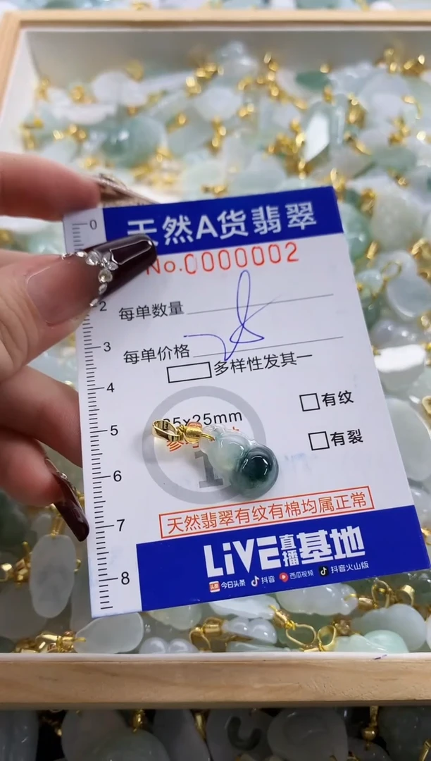 颈饰未镶嵌翡翠煜*汐天然A货翡翠