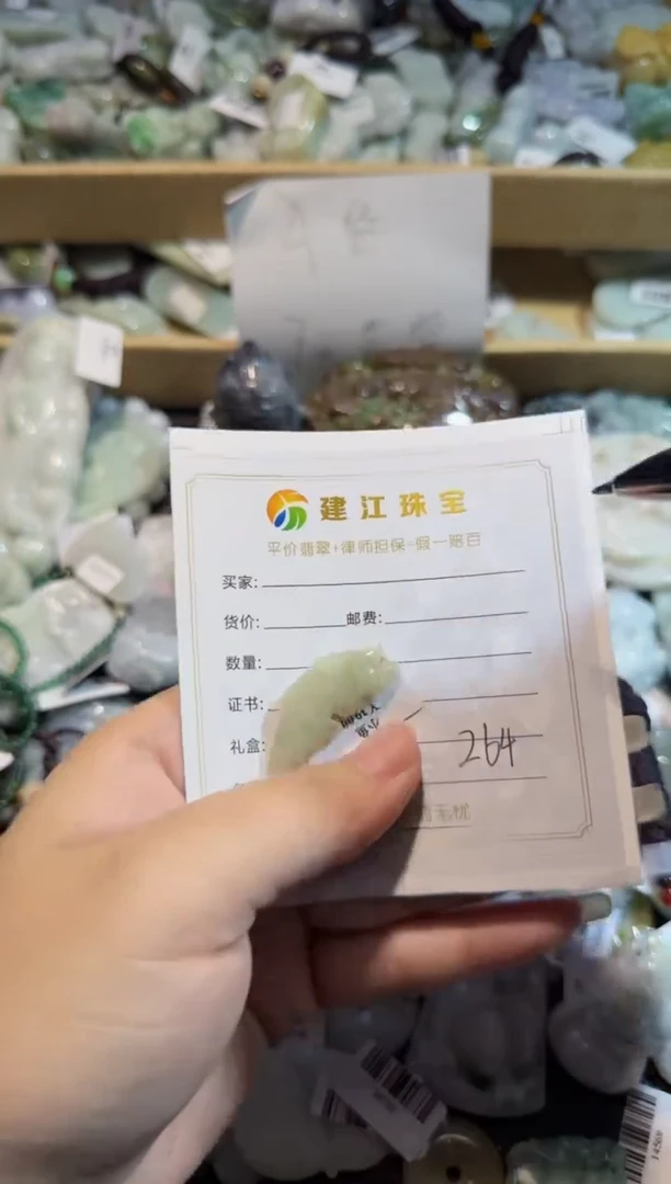 【闪购商品】翡翠颈饰未镶嵌00000264