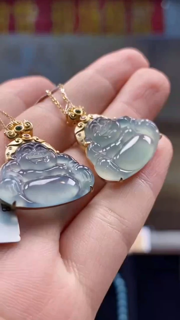 翡翠未镶嵌颈饰多样性发货【只发一件】*q38