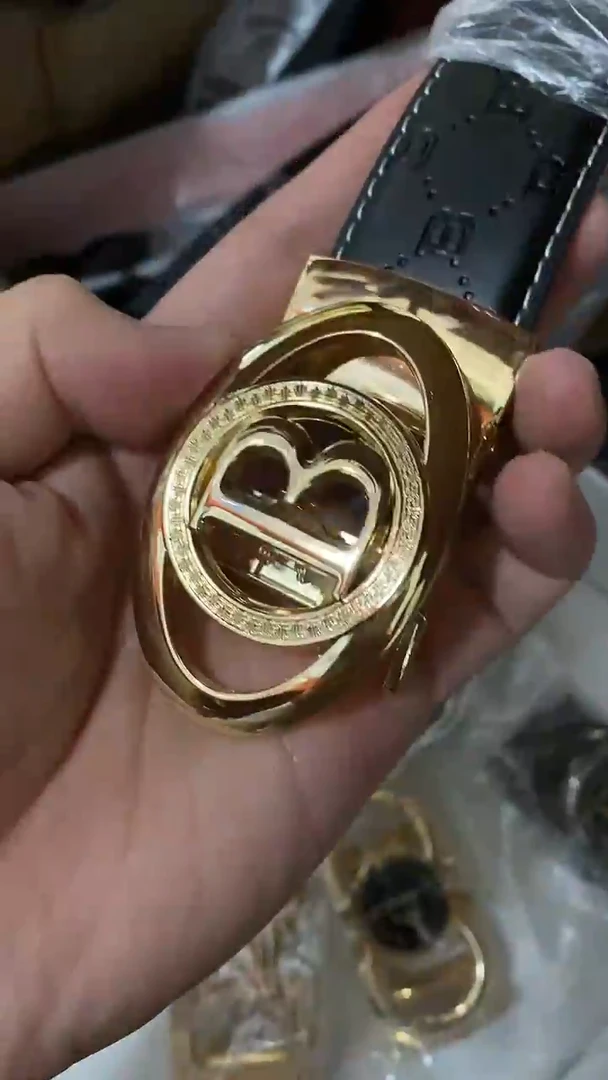 2025新款B男士2经典时尚百搭商务自动扣皮带